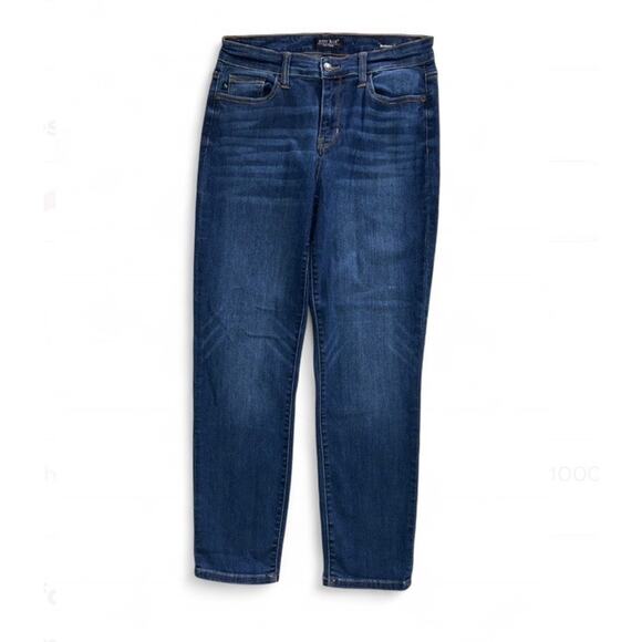 Judy Blue Boyfriend Fit Women’s Jeans Size 5/27 Blue Denim Stretch Straight Leg - Picture 1 of 7